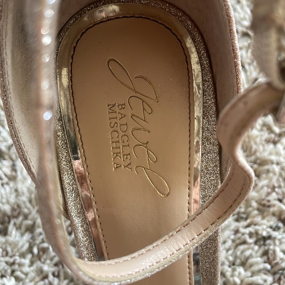 Badgley Mischka Jewel Hi Heel worn once! I was a part of the wedding party) - Picture 9 of 11